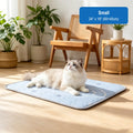 Manta Refrescante para Mascotas | Cama Fría de Seda Helada para Perros y Gatos | 3 Tallas